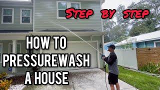 How To Pressure Wash A Home Step By Step Guide