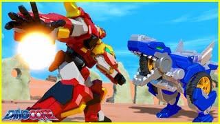 Dinocore Cartoon  Dinosaurs Vs Robots Face Off  The Good Dinosaur  Kids Movies 2024