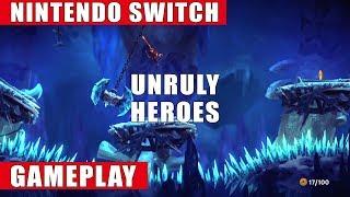 Unruly Heroes Nintendo Switch Gameplay