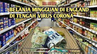 BELANJA MINGGUAN DI SUPERMARKET ENGLAND WEEKLY GROCERY FAMILY OF 4