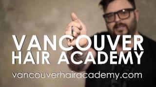 How to Flip Your Scissors - Vancouver Hairdressing Academy