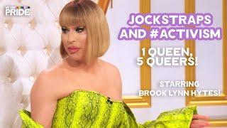 Brook Lynn Hytes 1 Queen 5 Queers  Jockstraps and Activism  We Are Pride