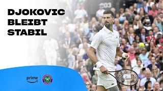 Novak Djokovic - Alexei Popyrin  Highlights Wimbledon 2024