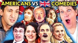 Americans Watch British Comedies For The First Time  React