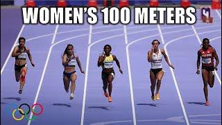 Shelly-Ann Fraser-Pryce & ShaCarri Richardson THROW DOWN  In Womens 100 Meters  2024 Olympics
