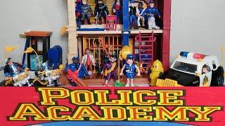 RETRO-WED KENNER 1988 POLICE ACADEMY ENTIRE TOY LINE OF FIGURES VEHICLES AND PLAYSETS