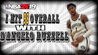 NBA 2K19I hit 98 Overall with D’Angelo Russell at the parktrolling my brother in the background