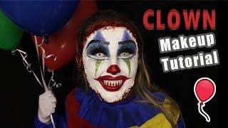 Clown Makeup Tutorial - Gory Reattached Face