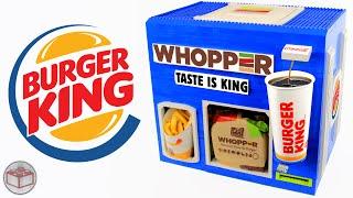 Burger King WHOPPER Meal Custom LEGO Machine  French Fries & Coca Cola