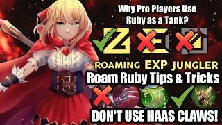 Rubys Secrets you Should Know About  Why Pro Players Use Ruby as a Tank  Build & Emblem Guide