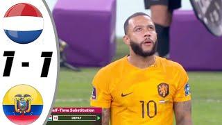 Netherlands vs Ecuador 1-1 − All Gоals & Extеndеd Hіghlіghts - FiFa World Cup 2022 HD