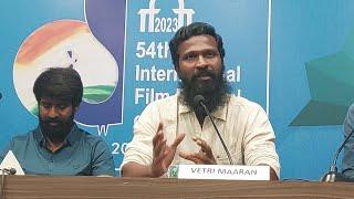 Vetrimaran Talks about Viduthalai Movie  Soori  IFFI 54  Official