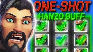 The ONE-SHOT Hanzo buff is looking good