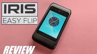 REVIEW IRIS Easy Flip - Classic Flip Phone Secretly Running Android? Consumer Cellular