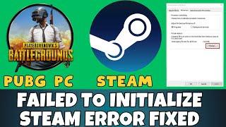 How To Fix XB Error PUBG PC Failed To Initialize STEAM Error  100% SOLVED 2023 