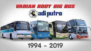 BUS ADIPUTRO 1994 - 2019  Neoplan sampai Jetbus 3