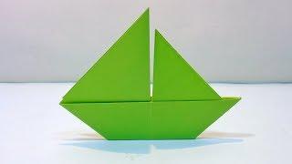 How to Make 2D Paper Sailboat  Easy Origami Paper Boat Tutorial for Handmade Creators