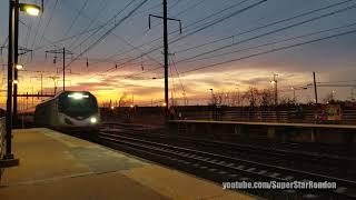 Amtrak Silver Meteor Train No. 98 with 4 Private cars