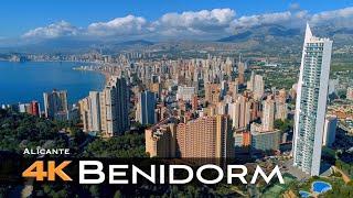 BENIDORM 2024  Alicante Valencia Aerial Drone 4K  Spain España