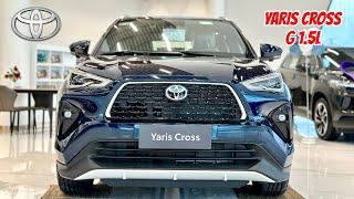 2024 Toyota YARIS CROSS G 1.5L - Comfort Luxury SUV  Blue Color  Exterior and Interior