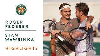 Roger Federer vs Stan Wawrinka - Quarterfinals Highlights  Roland-Garros 2019