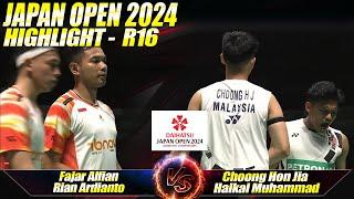 Fajar  Rian vs Choong  Haikal  Japan Open 2024