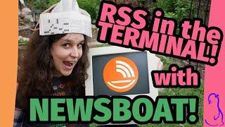 Newsboat RSS reader fight the algorithm from the terminal