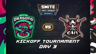 SMITE Pro League Season X Kickoff Tournament Day 3 Oni Warriors vs Jade Dragons