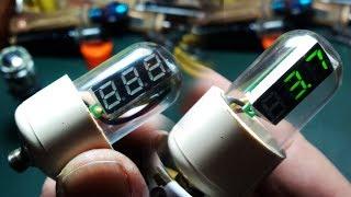 DIY -510- Voltmeter - Voltimetro Con Rosca -510-