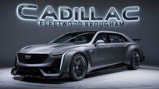 The Ultimate Luxury Sedan 2025 Cadillac Fleetwood Brougham Review”