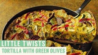 Vegetable Tortilla with Green Olives