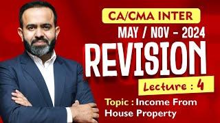 CACMA Inter - MayNov-24 Revisions l House Property l CA BB l Part - 4