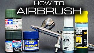 New to airbrushing? Beginners guide to painting scale models