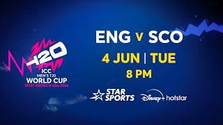 #ENGvSCO England take on Scotland in their opening T20 World Cup match  #T20WorldCupOnStar