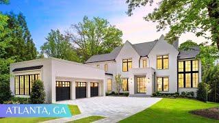 Luxury New Construction Home For Sale in Buckheads Most Prestigious Neighborhood  5 BEDS  5+ BATH