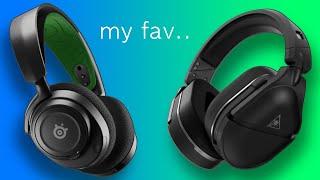 my two FAVORITE wireless gaming headsets