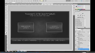How to Create a Video Outro  Photoshop Tutorial