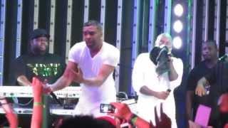 TGT Tyrese Ginuwine Tank perform Pony live at Universal City Walk