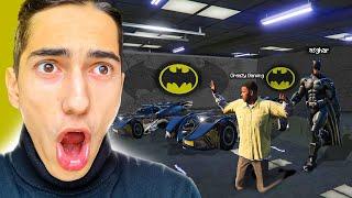 بتمن رو در جی تی ای رول پلی تعقیب کردم که این اتفاق افتاد  BATMAN in GTA 5