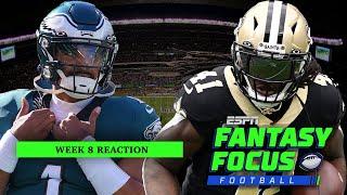 MNF Recap Positional ROS and Week 9 Waiver Wire Fantasy Focus 