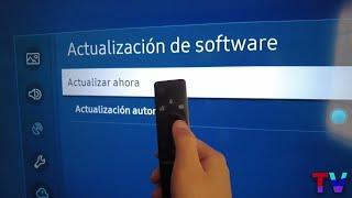 Samsung Smart TV Cómo actualizar el software Paso a Paso