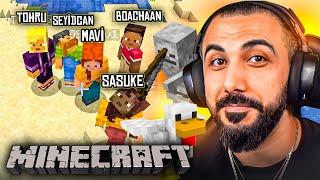 MİNECRAFT AMA EKİPLE 100 GÜN SURVİVAL?  Barış Can