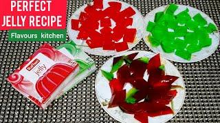 How to make perfect jelly at home - Rafhan jelly recipe by Flavours Kitchen