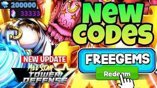 *NEW UPDATE* ALL NEW WORKING CODES FOR ALL STAR TOWER DEFENSE IN 2024 ASTD CODES