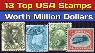 Most Expensive Stamps USA  13 Top Rare Stamps In America