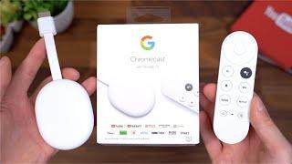 New Chromecast with Google TV Unboxing