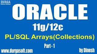 Oracle  PLSQL ArraysCollections Part - 1 by Dinesh