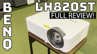 BenQ LH820ST Projector - Ideal for both Golf Simulators and Home Theater Setups?