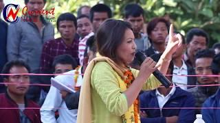 डाडाँपारी पुगेर नविनाले भनिन्- काभ्रे लाल किल्ला हो  Nabina Lama Speech  currentnepalnews.com