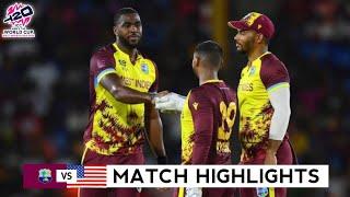 ICC T20 World Cup 2024  West Indies vs USA  Full Highlights 2024  WI VS USA 2024 Highlights